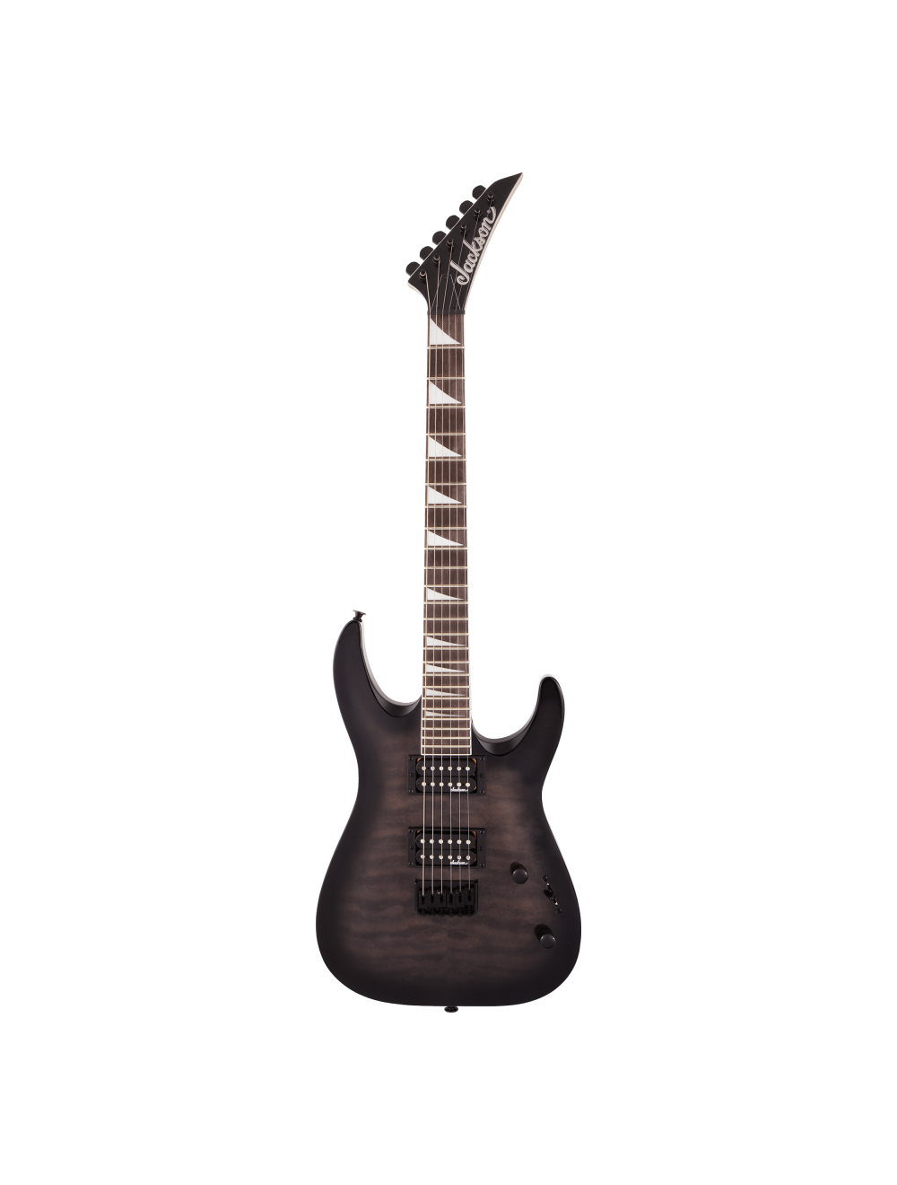 Used Jackson JS Series Dinky Arch Top JS32Q DKA HT - Transparent Black Burst