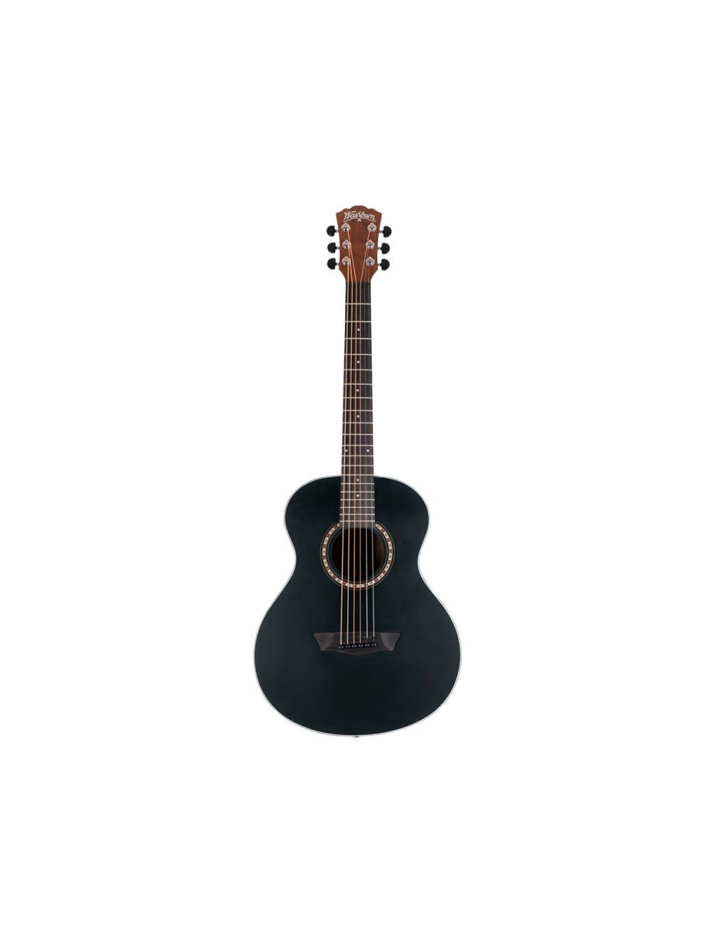 Washburn Apprentice G-Mini 5 Acoustic Guitar - Black Matte AGM5BMK - Open Box
