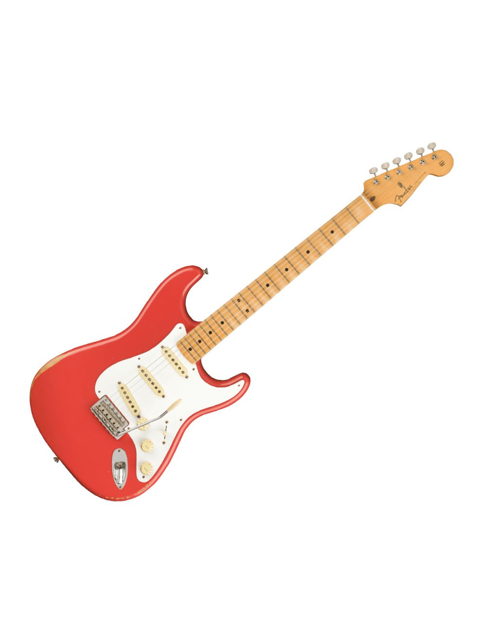Fender Road Worn 50s Stratocaster Fiesta Red w Maple FB