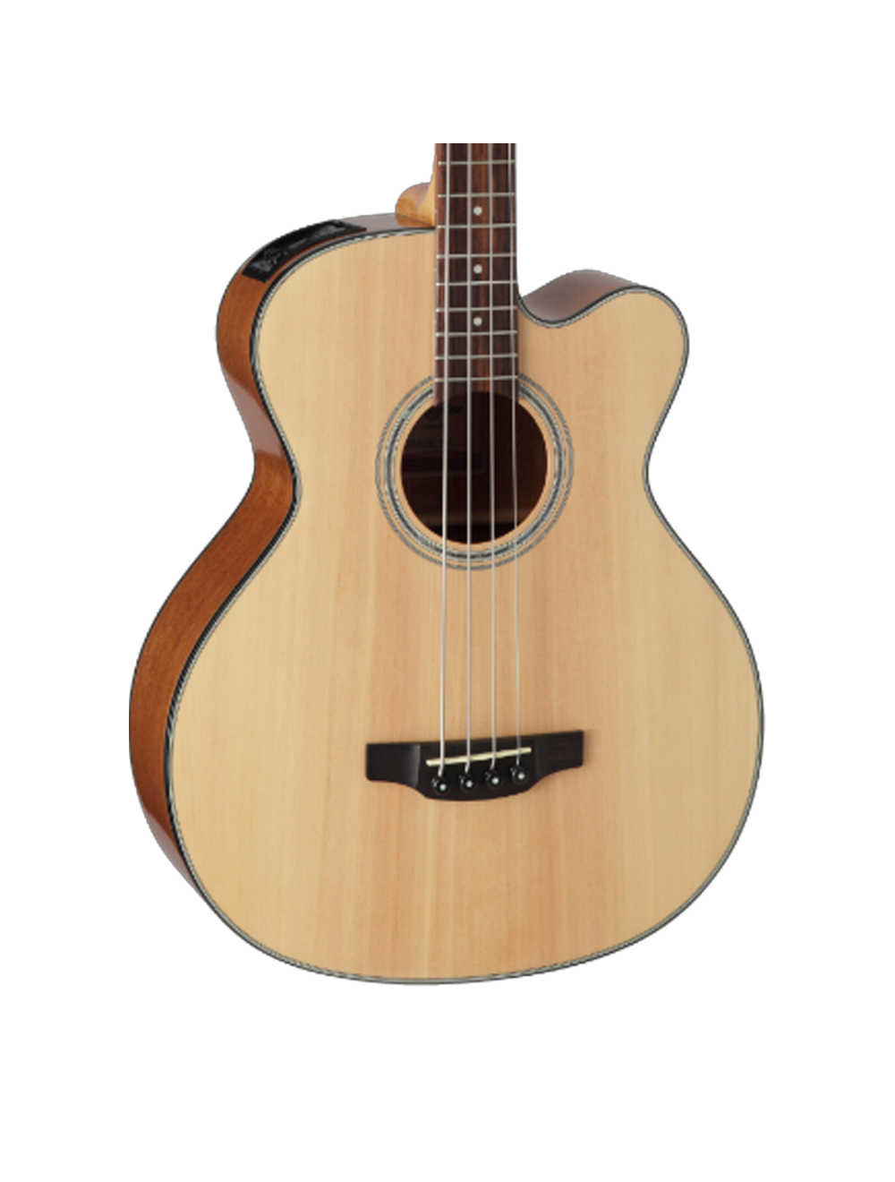 Takamine GB30CENAT Cutaway Acoustic/Electric Bass - Natural - B-Stock