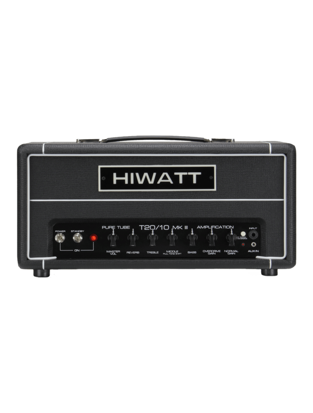 Hiwatt T-Series TB20/10 20/10-Watt Tube Guitar Amplifier Head - Black - Open Box