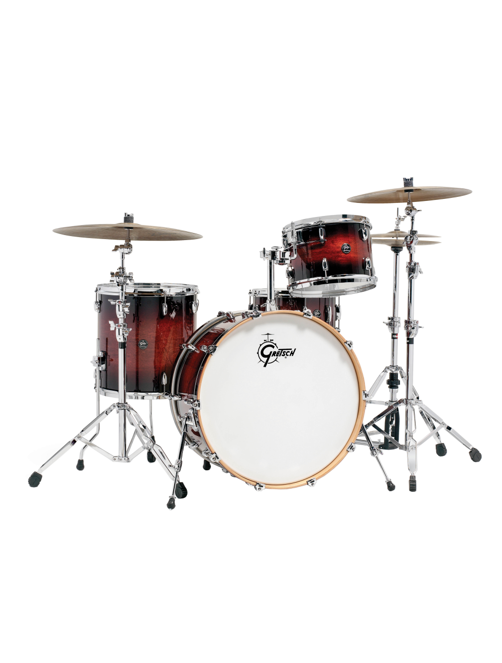 Gretsch Drums Renown 4-pc Shell Pack w/24" Kick - Cherry Burst - Open Box