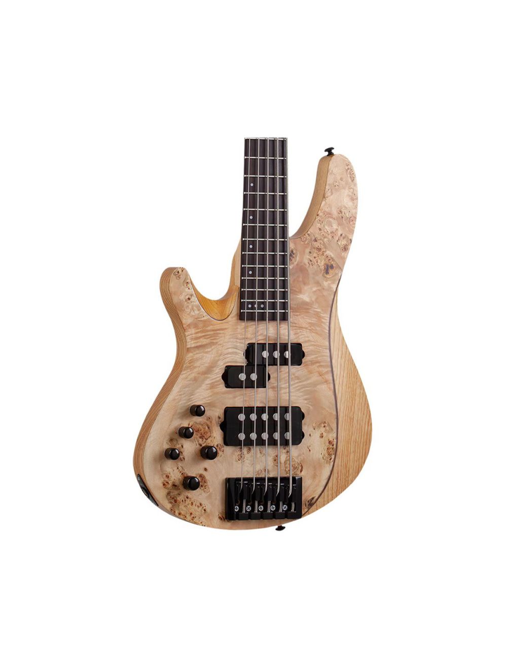 Schecter Reaper-5 Left Handed 5-String Bass - Natural Satin