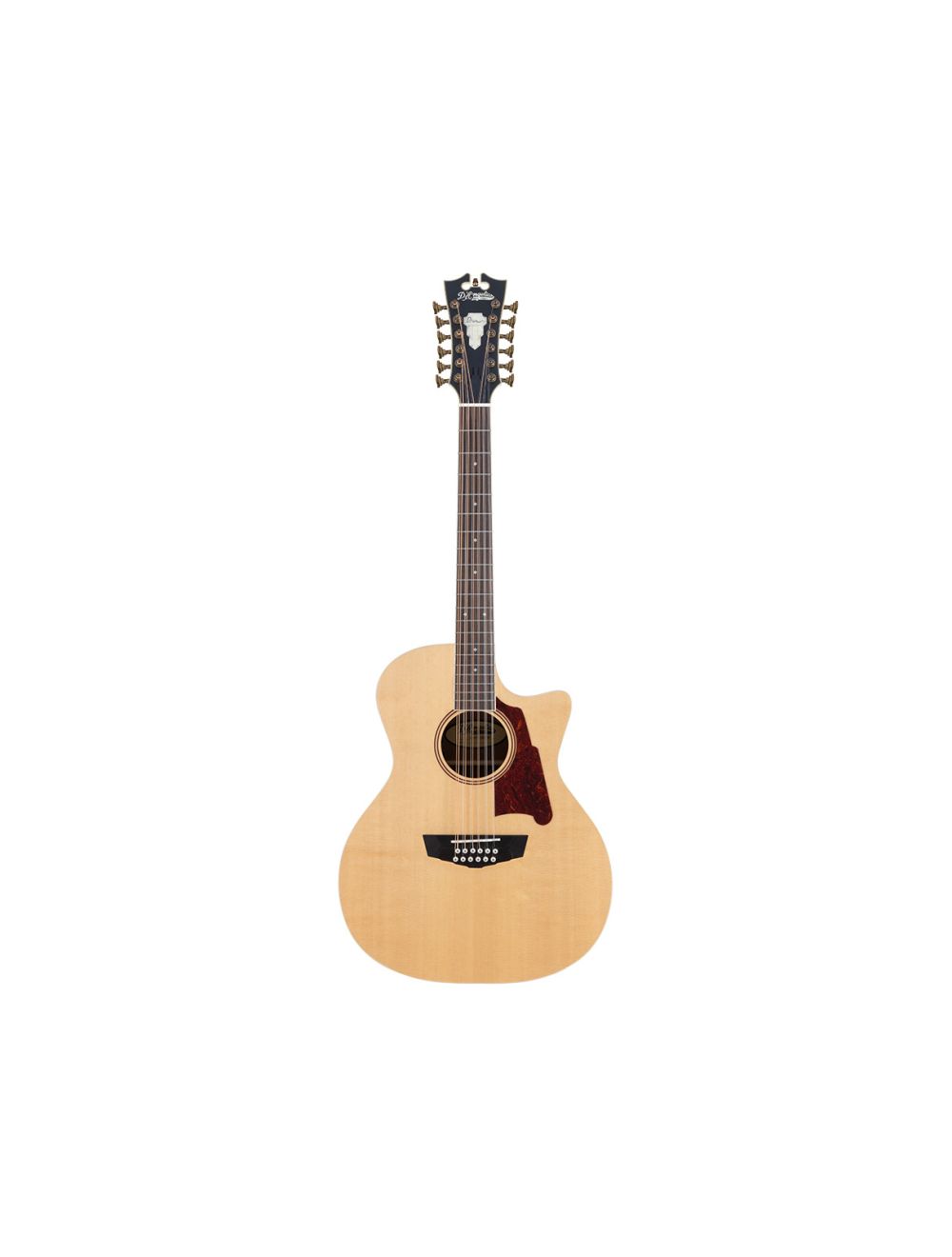 D'Angelico Premier Fulton 12-String A/E Guitar - Natural