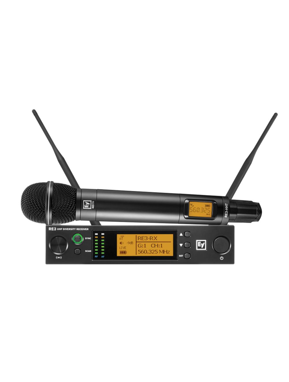 Electro-Voice RE3-ND76 (Band 6M) Wireless Microphone Set