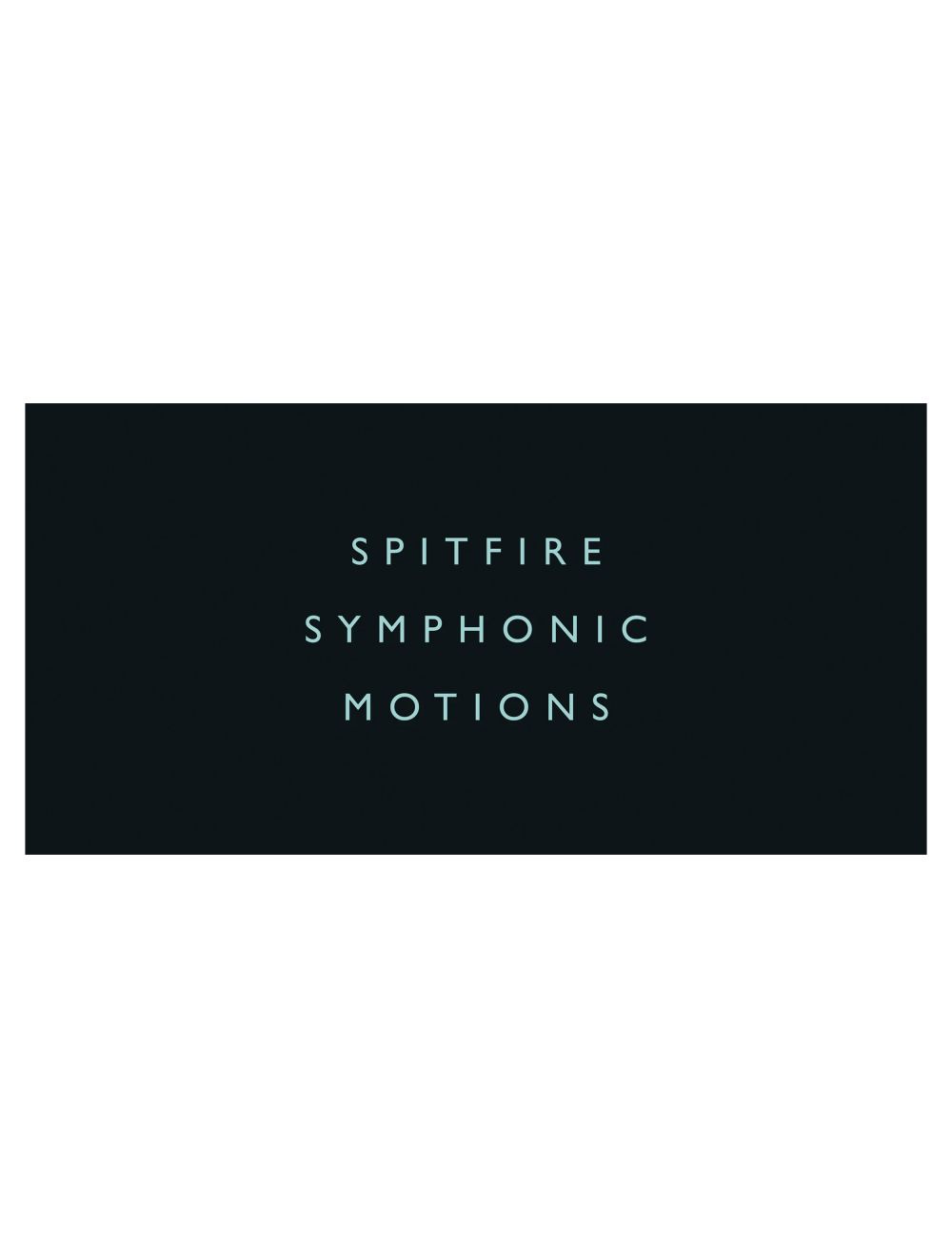 SPITFIRE AUDIO Spitfire Symphonic Motions