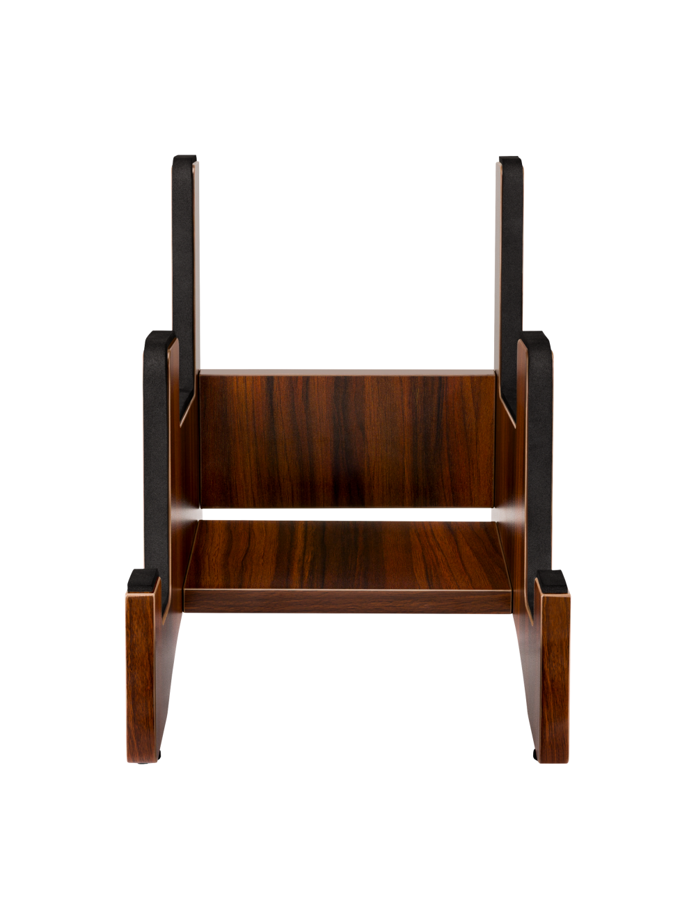 Used Fender Deluxe Wooden 2-Tier Multi Stand - Walnut