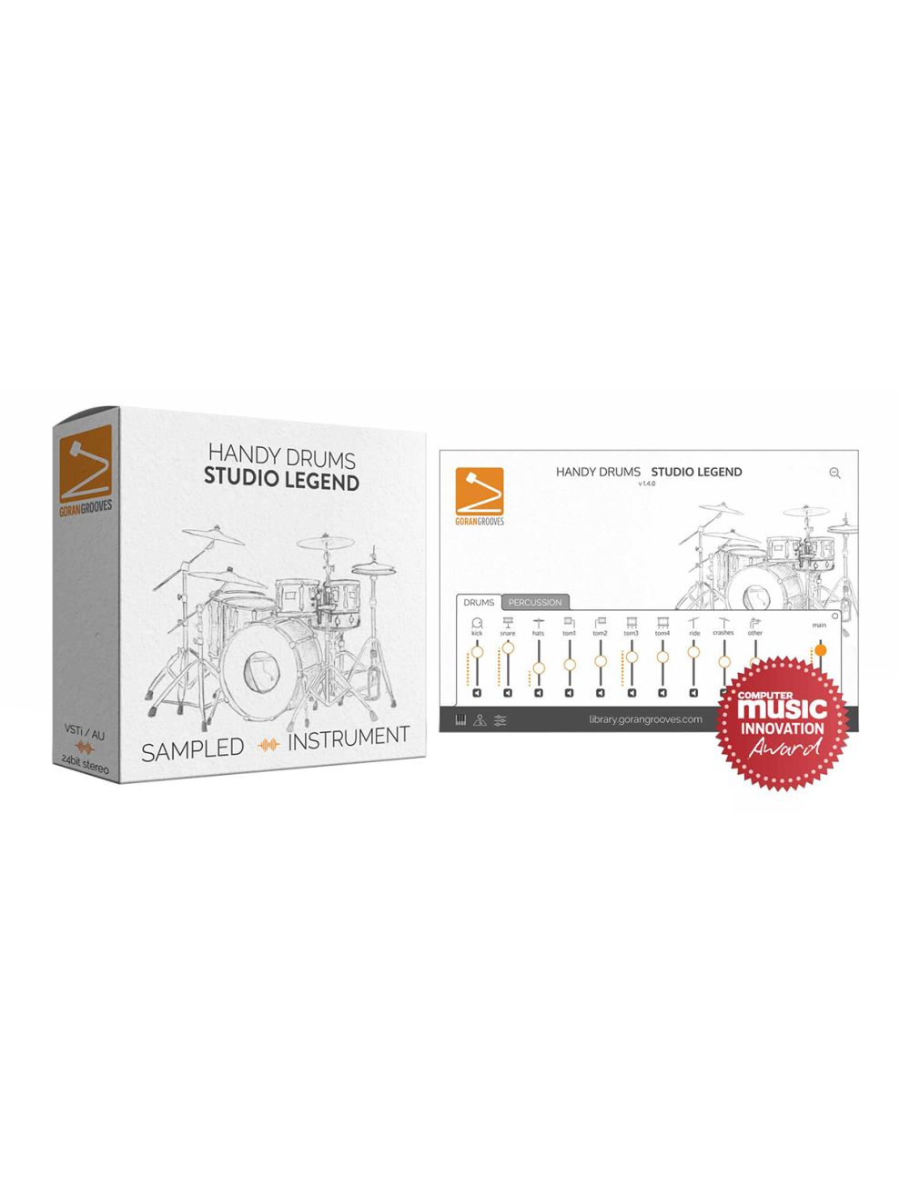 Goran Grooves Handy Drums- Studio Legend