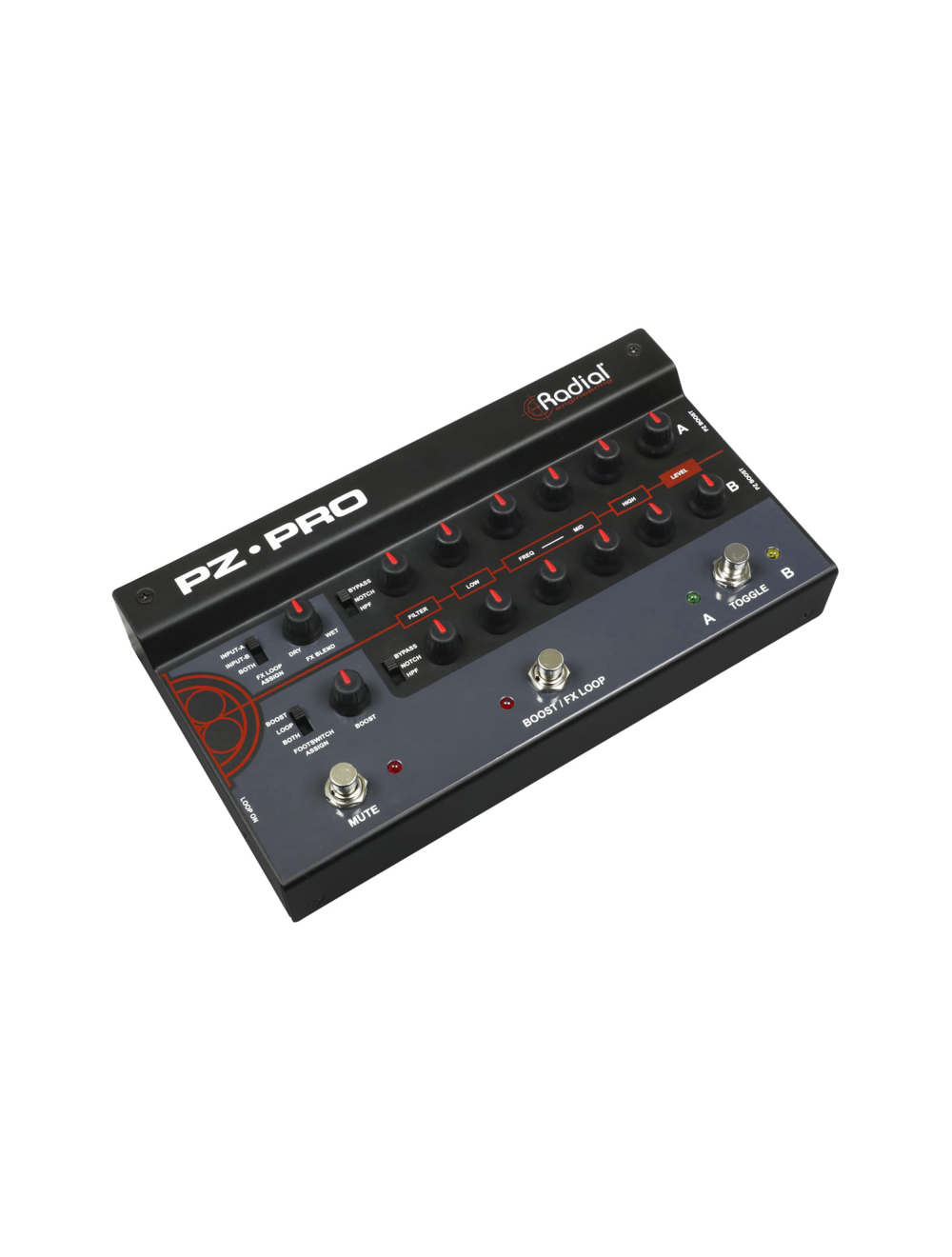 Radial PZ-Pro 2-Channel Acoustic Instrument Preamp & DI