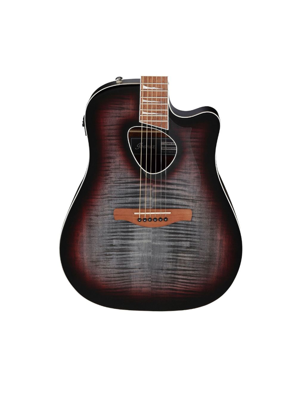 Ibanez Altstar Acoustic Electric Guitar Red Doom Burst High Gloss ALT30FMRDB