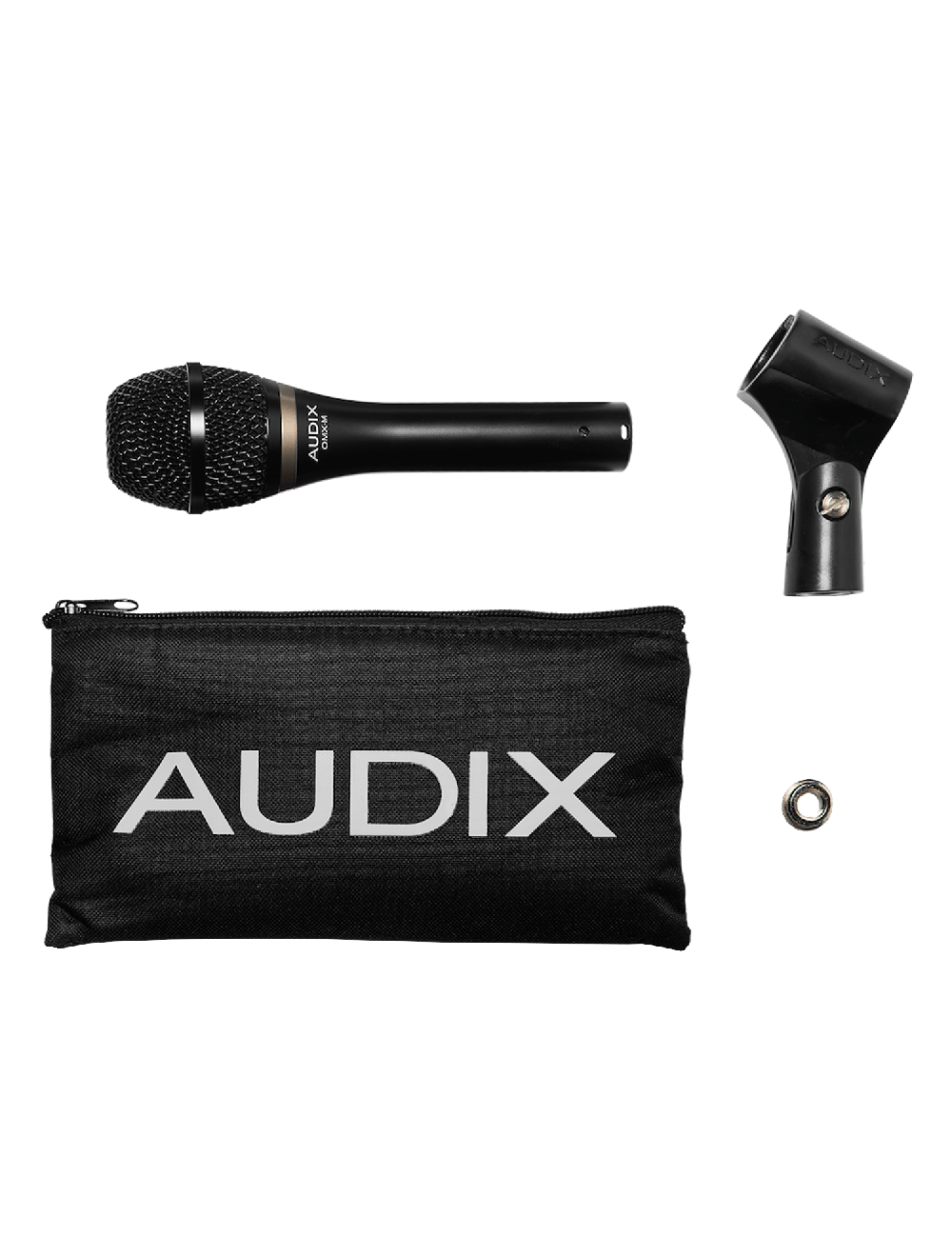 Audix OMX-M Dynamic Vocal Microphone - Black/Brown-Gold