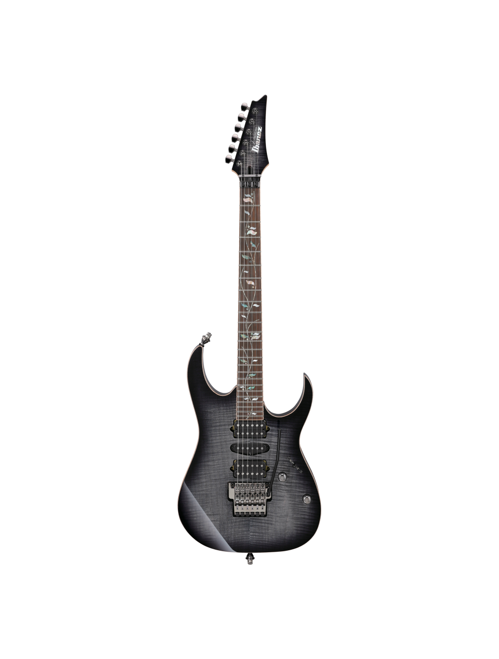 Ibanez RG8570BRE RG j.custom Electric Guitar w/Case - Black Rutile