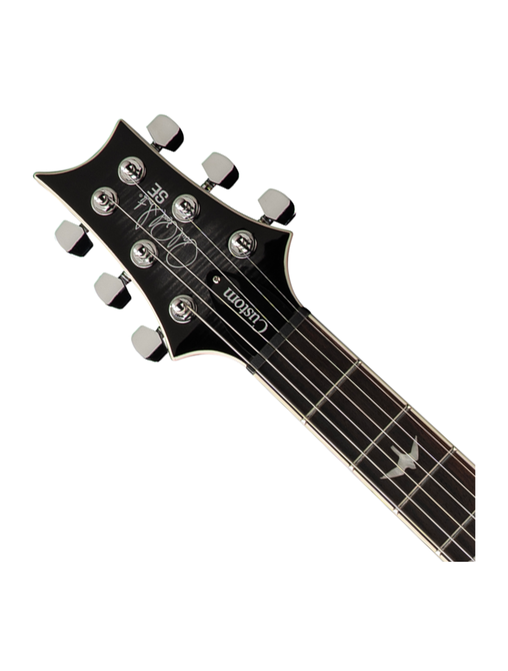 PRS SE Custom 24 Semi-Hollow Piezo Electric Guitar - Charcoal Burst