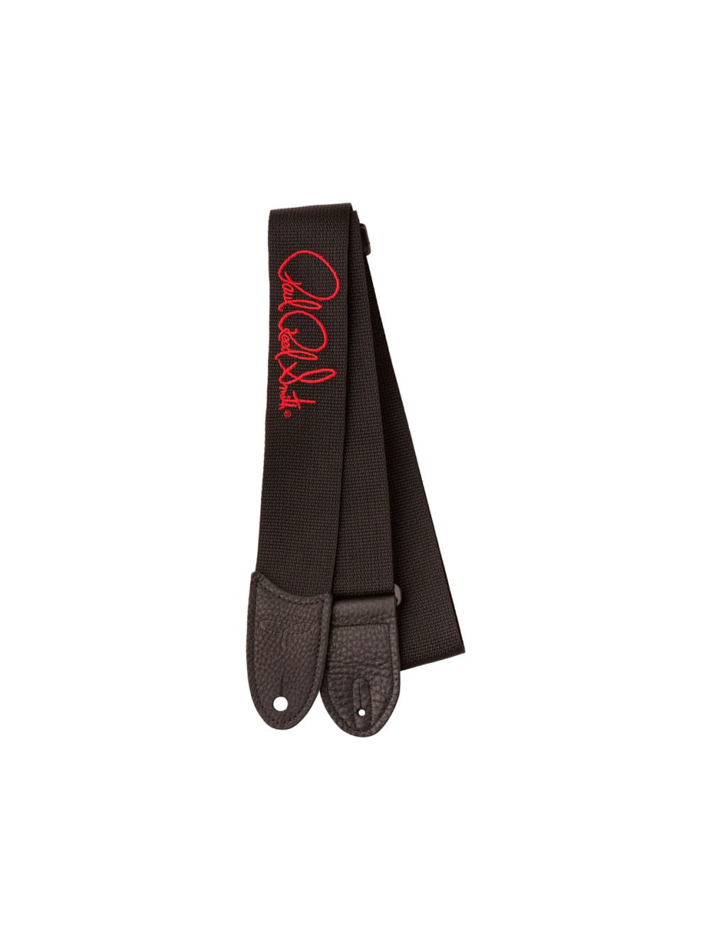 Open Box PRS 2" Poly Guitar Strap - Signature Red/Black