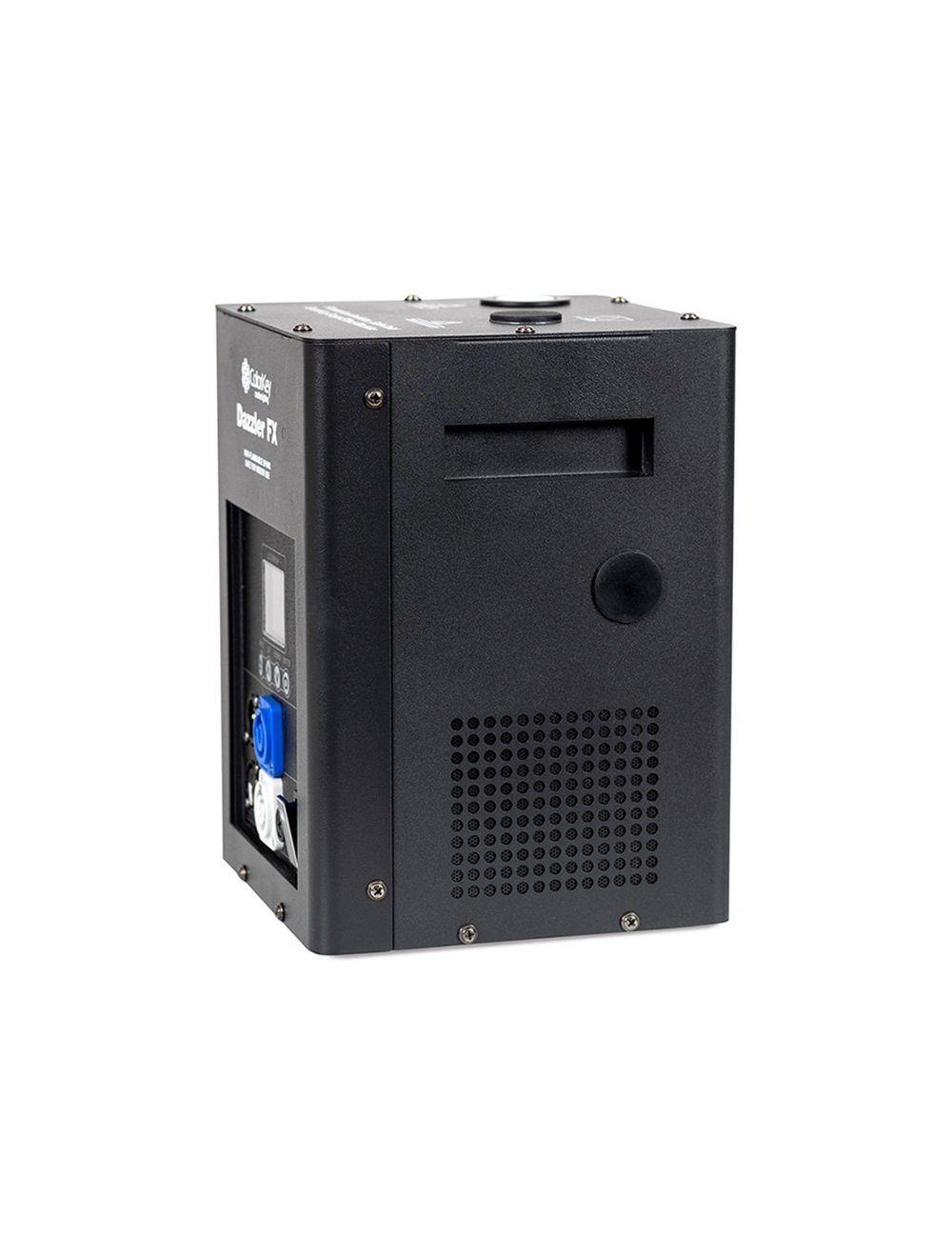 ColorKey Dazzler FX MKII Cold Spark Machine Bundle - 2-Pack w/ Road Case - Black