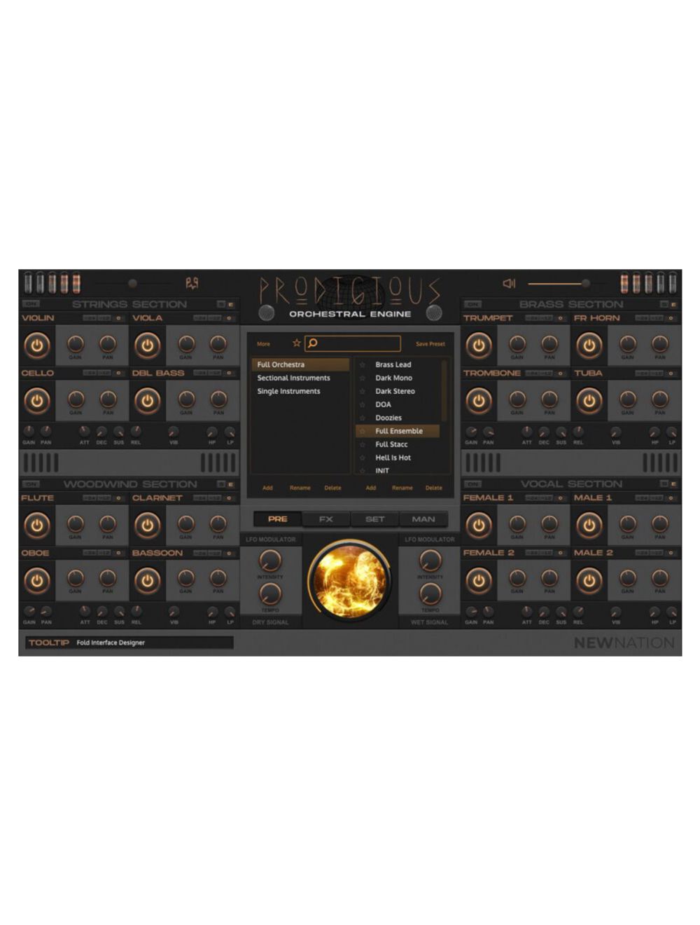 New Nation Prodigious Orchestral Engine