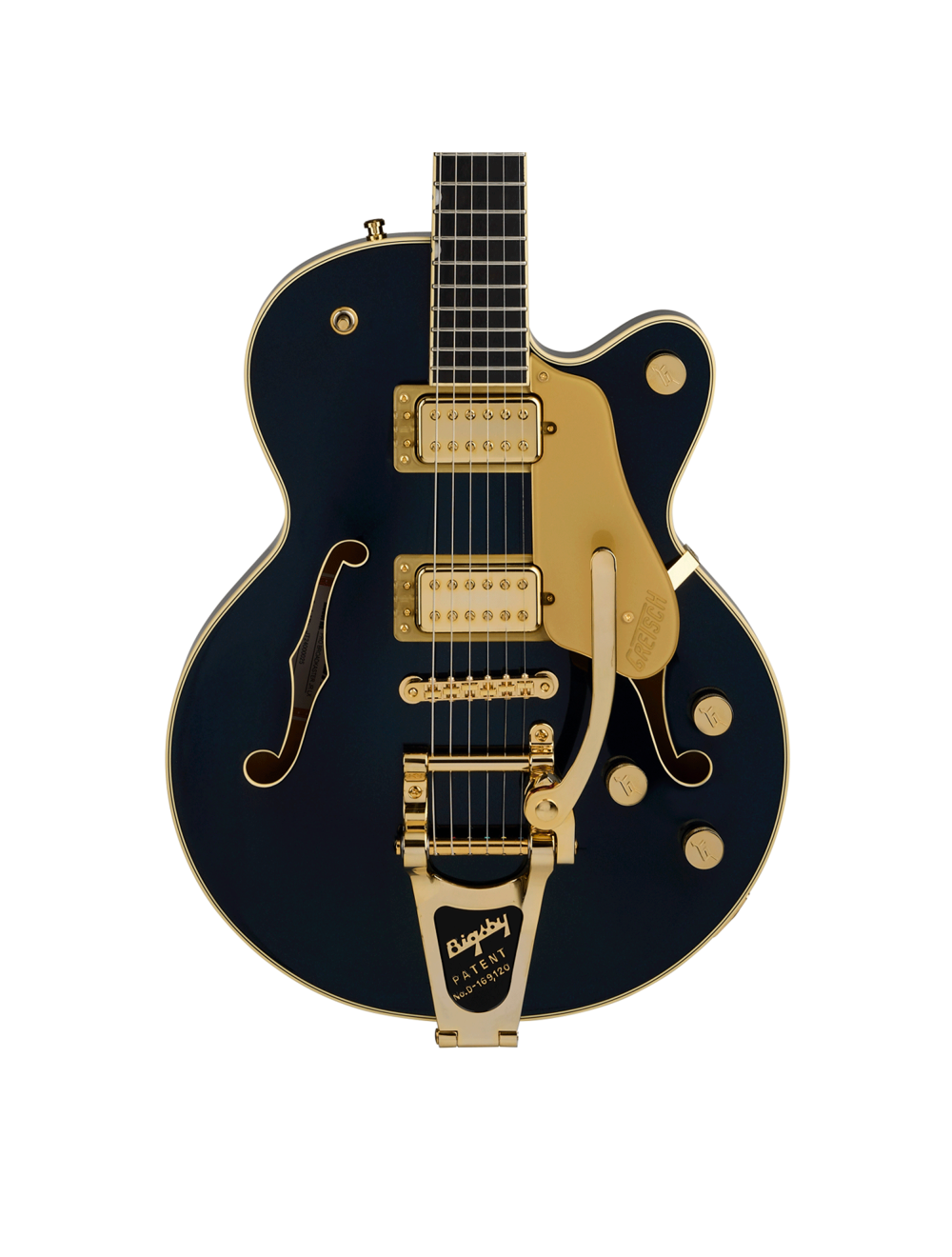 Used Gretsch Broadkaster Jr. LX CB w/String-Thru Bigsby - Midnight Sapphire
