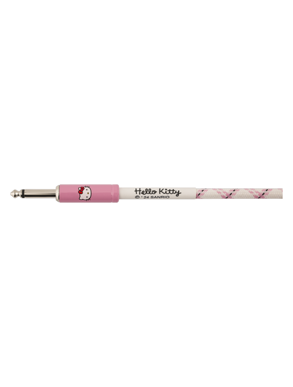 Fender x Hello Kitty Woven Cable - White/Pink
