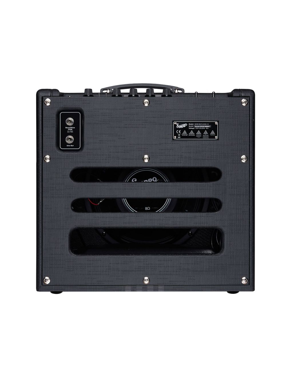 Supro 1820RBB Delta King 10 5-Watt 1x10” Combo w/Reverb – Black/Black