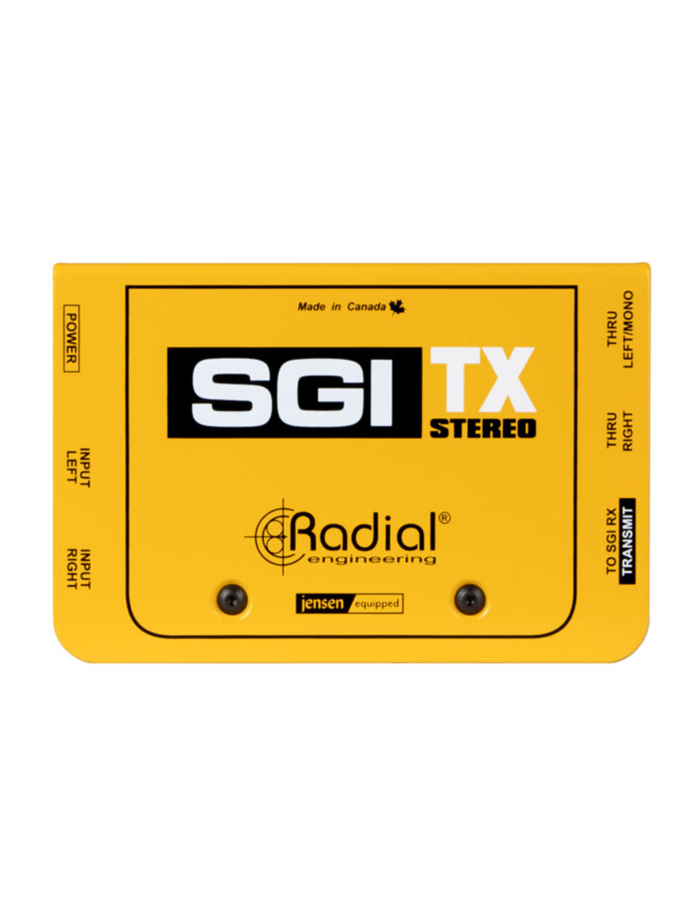 Radial SGI Stereo Set Instrument Line Driver