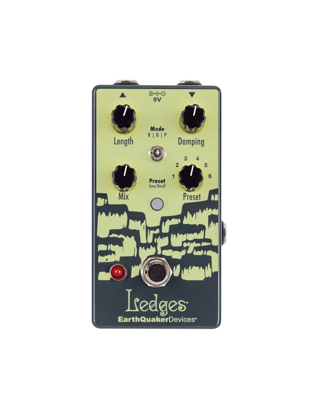 Earthquaker Devices Ledges Tri-Dimensional Reverb Pedal