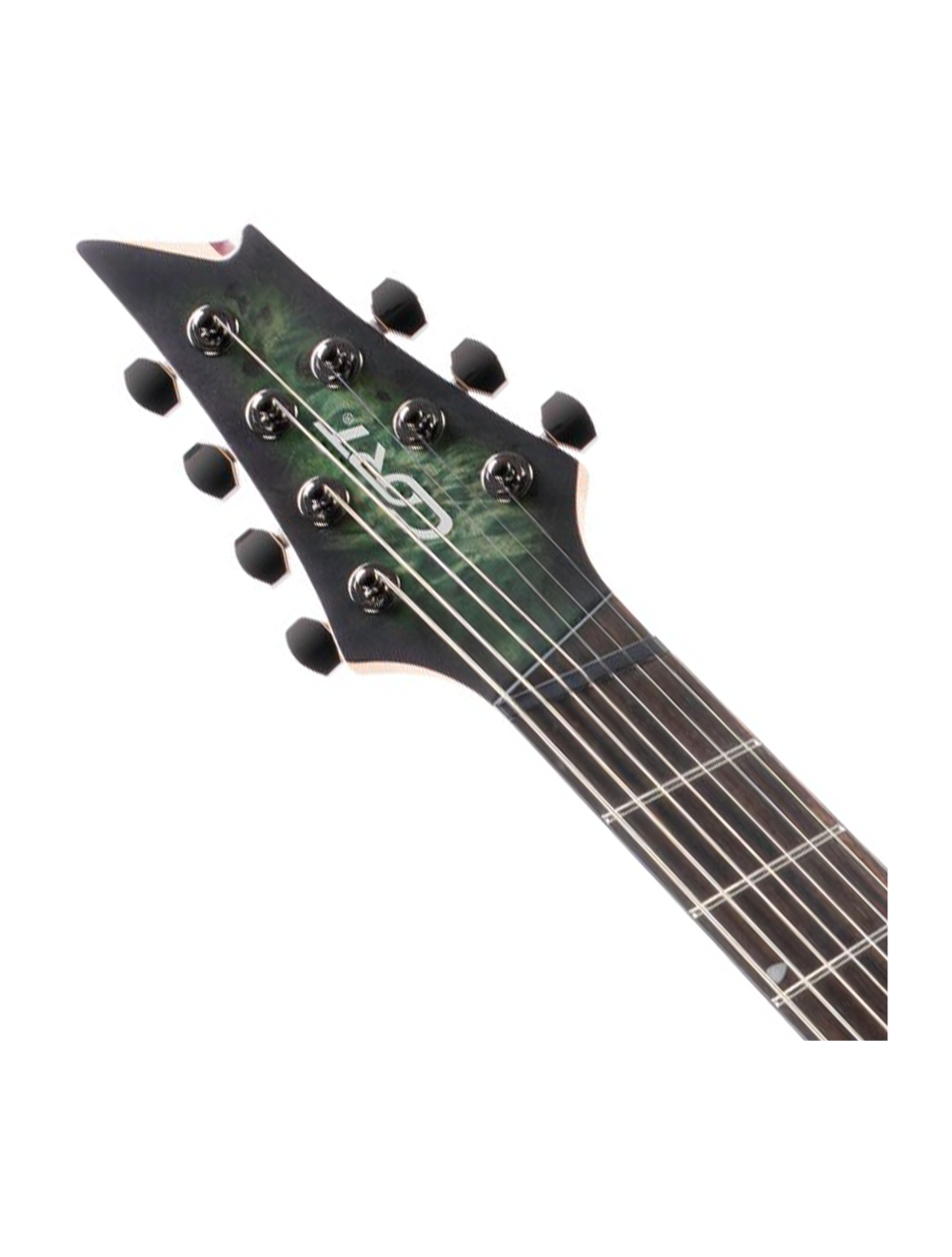 Cort KX507MS Multi-Scale 7-String Electric Guitar - Star Dust Green