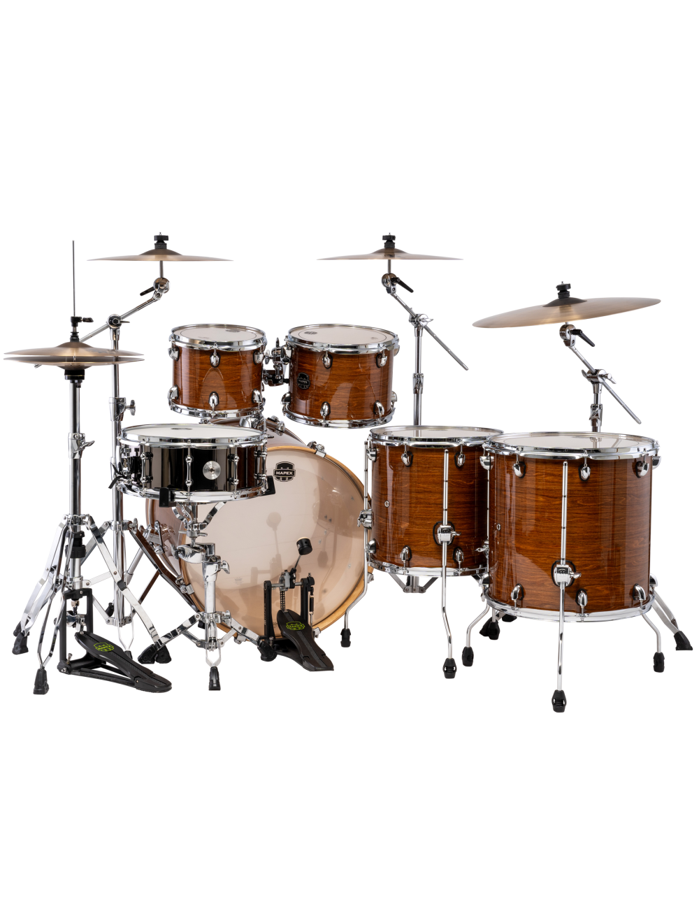 Mapex Armory Studioease 6-Pc Shell Pack w/22" Kick - Roasted Chestnut - Open Box