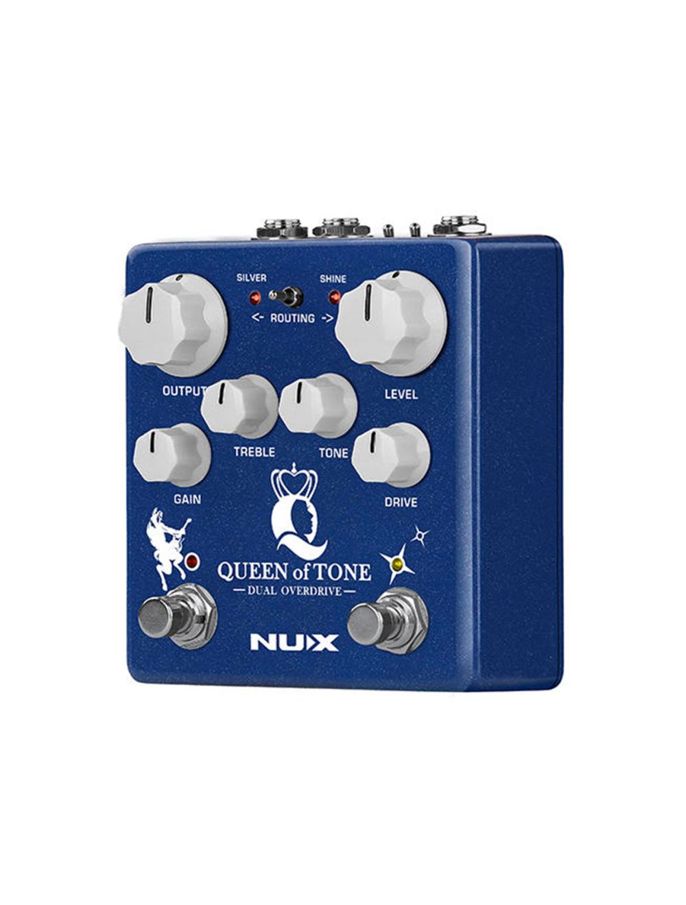 NUX Queen of Tone Dual Overdrive Pedal - Open Box