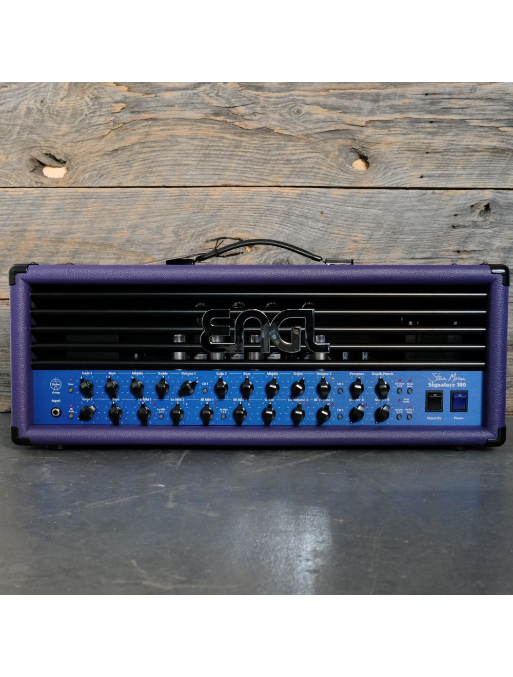 ENGL E656 Steve Morse Custom Shop Guitar Amp Head - Purple Bronco