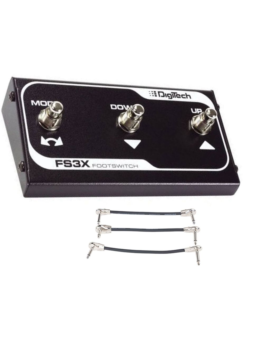 DigiTech FS3X Foot Controller + Gator Patch Cable 3 Pack