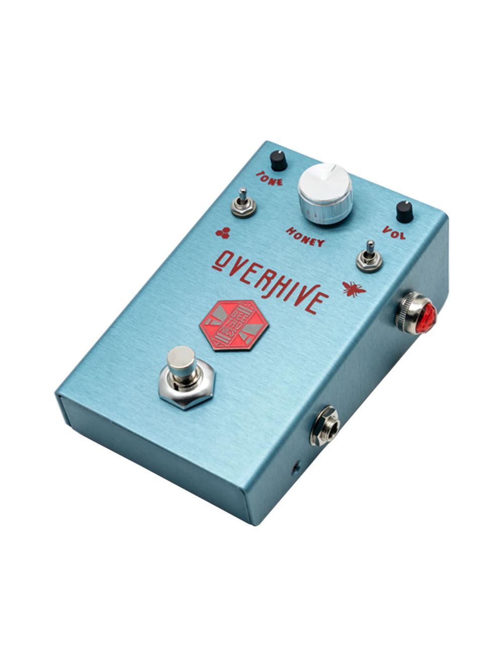 Beetronics FX Overhive Mid-Gain Overdrive Pedal Ltd Ed - Babee Blue