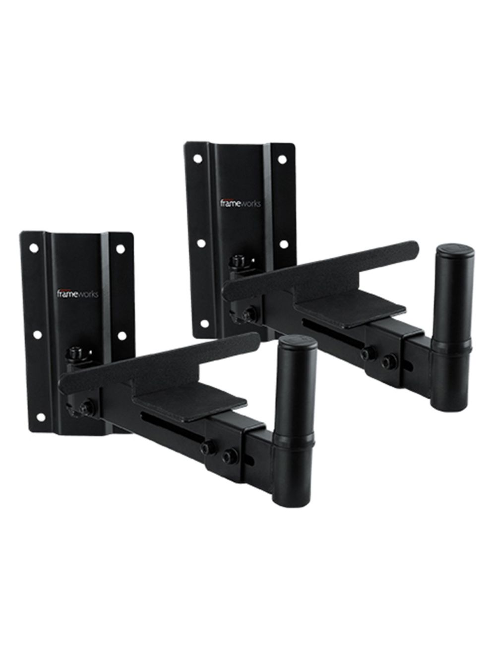 Gator Frameworks GFW-SPK-WM100 Wall Mountable Speaker Stands (Pair) - Open Box