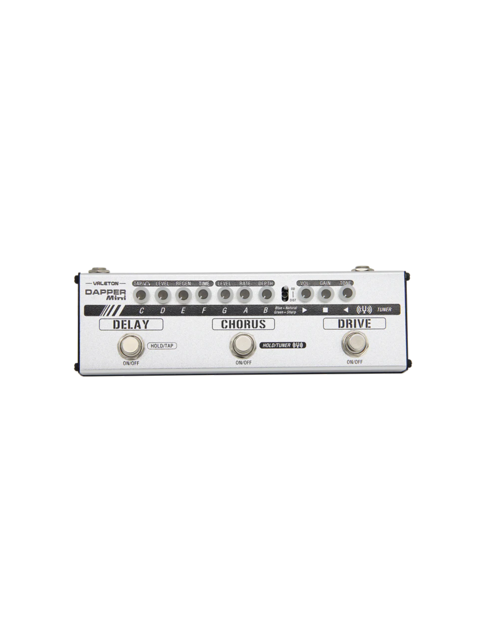 Valeton Dapper Mini Guitar Multi-Effects Strip w/Power Supply