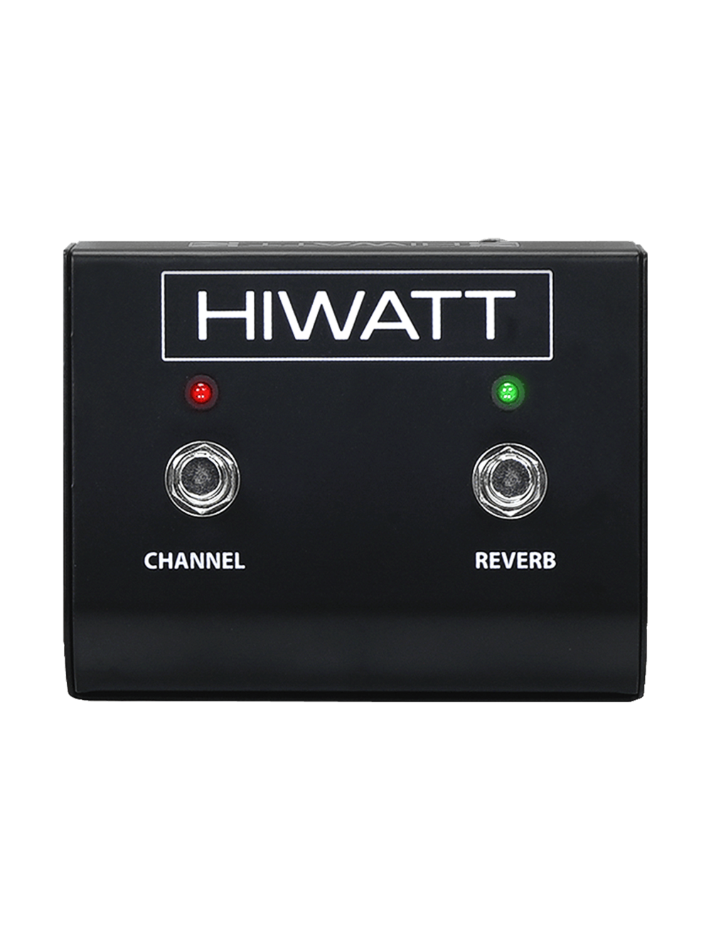 Hiwatt FS201 2-Button LED Footswitch - Black