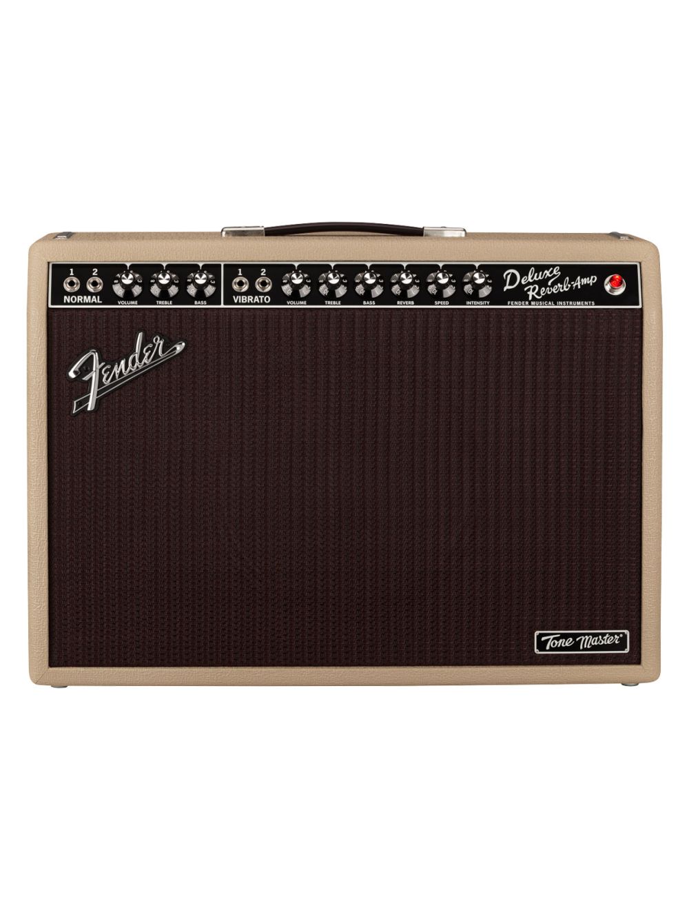 Used Fender Tone Master Deluxe Reverb 100-Watt 1x12" Combo Amp - Blonde