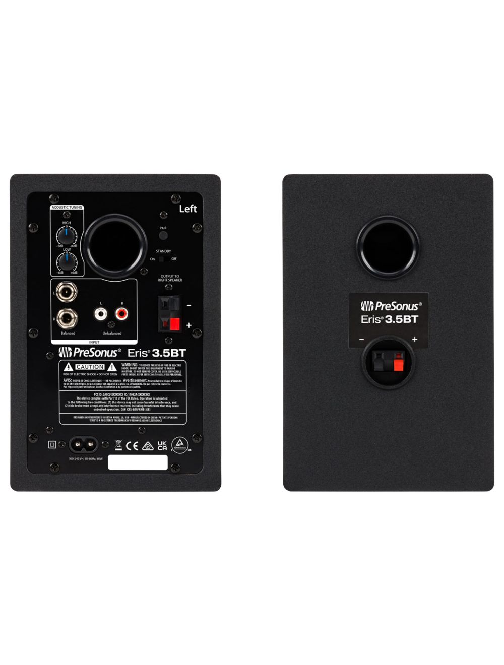 PreSonus Eris 3.5BT 2nd Gen. Powered Studio Monitor (Pair)