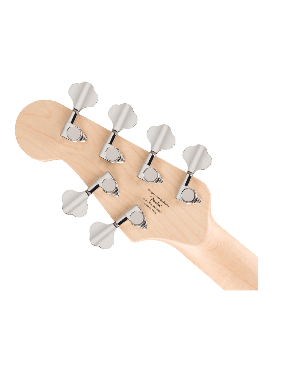 Squier Affinity Jazz Bass VI - Black Metallic w/Laurel FB