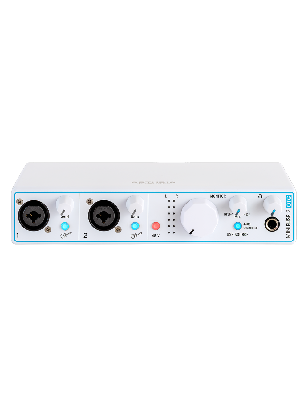 Arturia Minifuse 2 OTG 2-Channel USB Audio Interface - Open Box