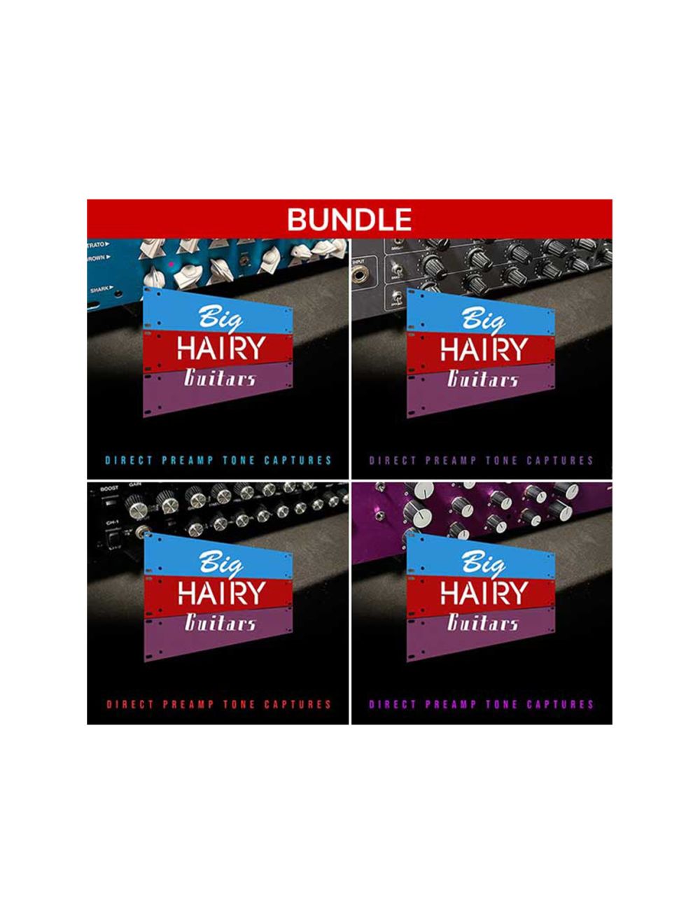 IK Multimedia Big Hairy Guitars_BHG 2U Preamps