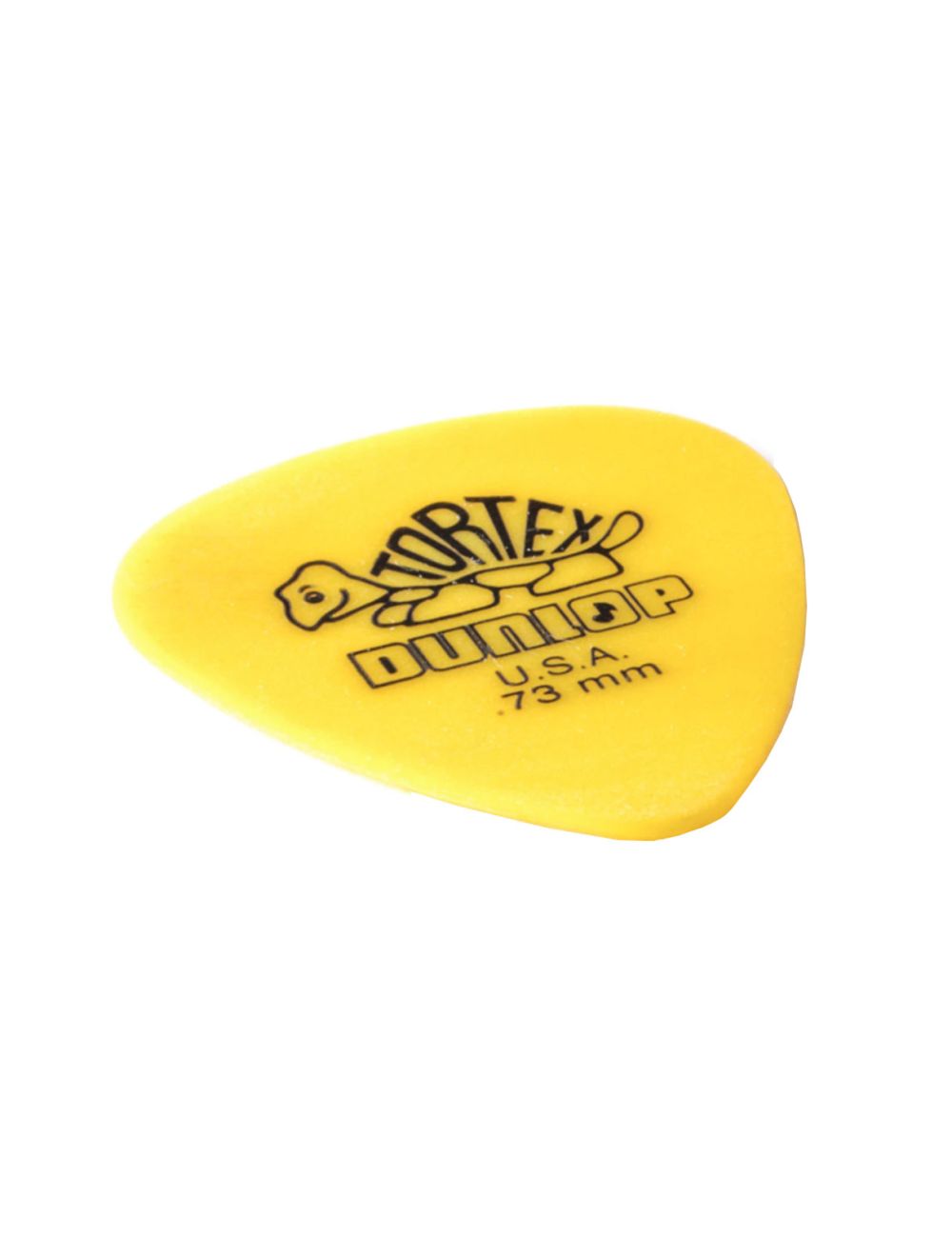 Dunlop 418P073 .73 Tortex Standard Yellow Guitar Picks (12-Pack)