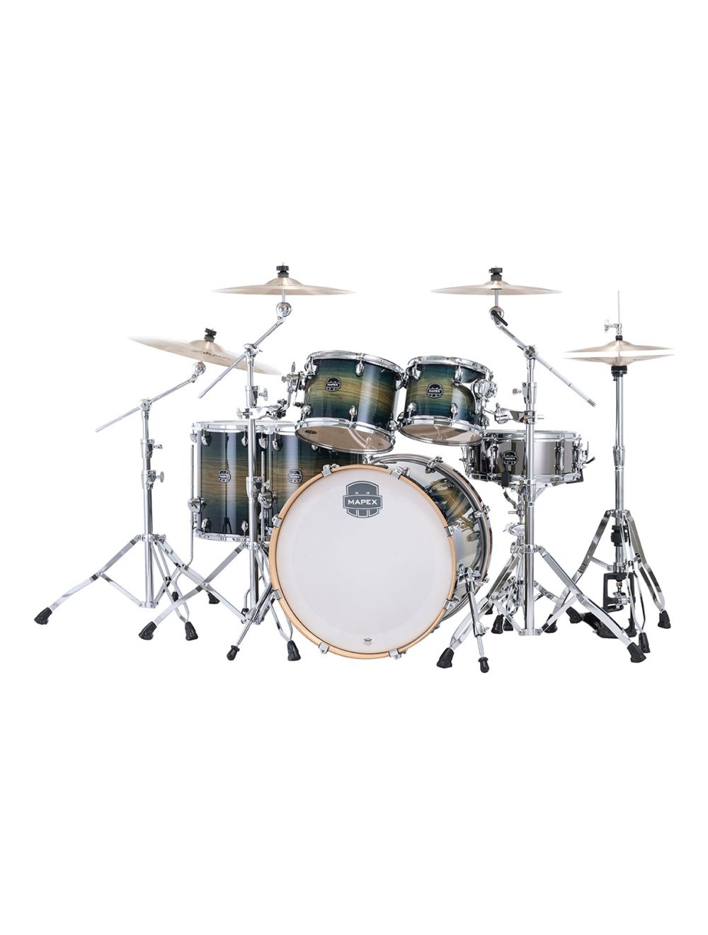 Mapex Armory Series Studioease Shell Pack - Rainforest Burst