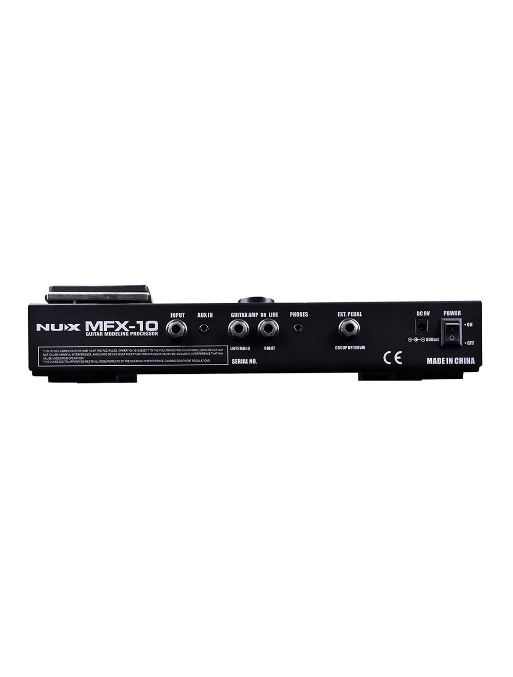 NUX MFX 10 Guitar Modeling Processor Pedal