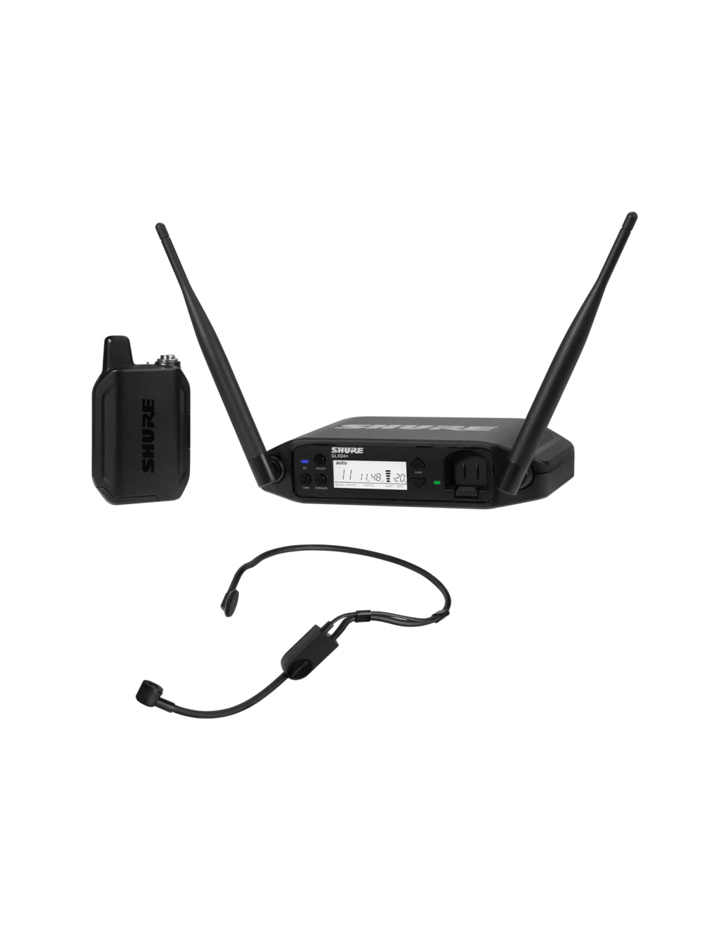 Shure GLXD14+ Digital Wireless Headset System w/PGA31 Microphone - Z3