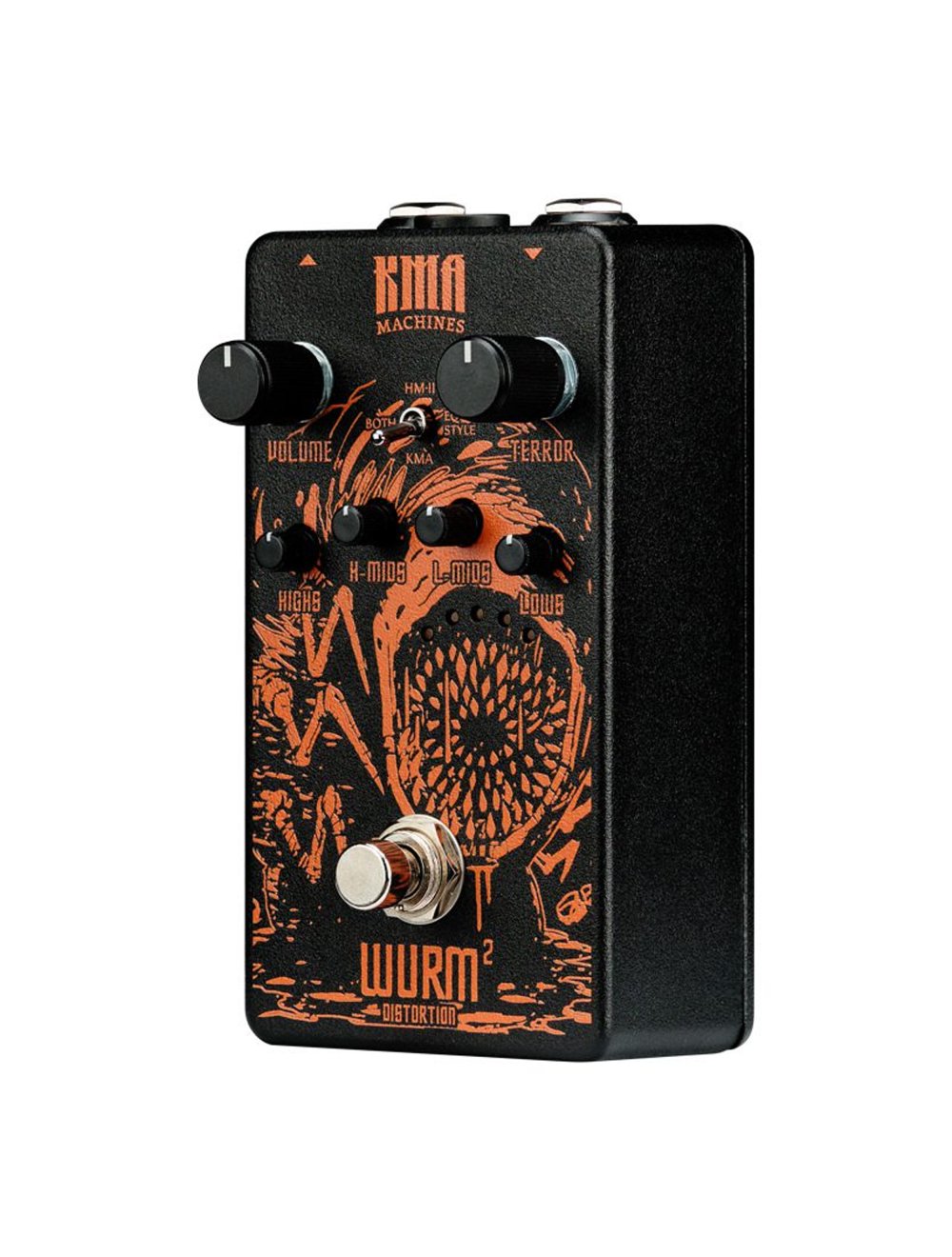 KMA Machines WURM 2 Refined HM2-Style High-Gain Distortion Pedal