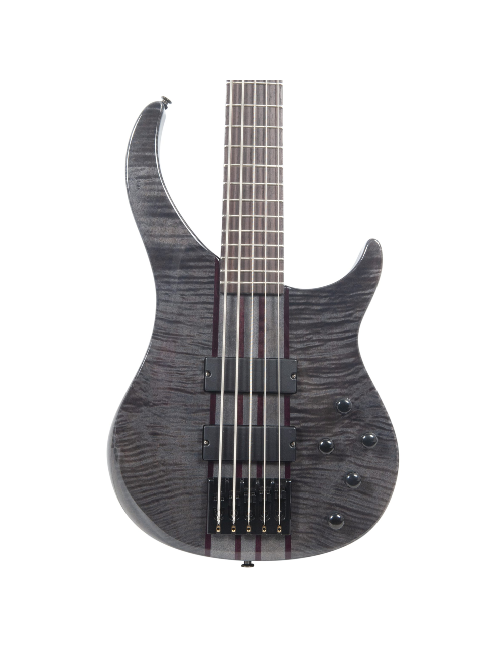 Peavey Cirrus 5 5-String Bass Guitar - Flame Maple Trans Black