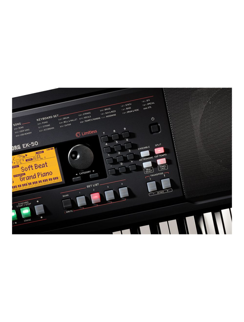 Korg EK-50L 61-Key Arranger Keyboard