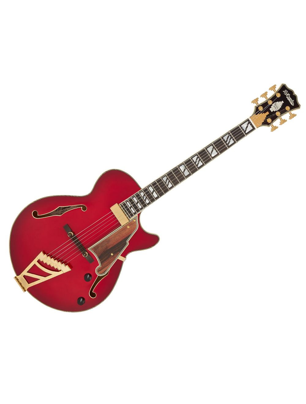 D'Angelico Excel SS Soho Electric Guitar - Dark Cherry Burst - B-Stock