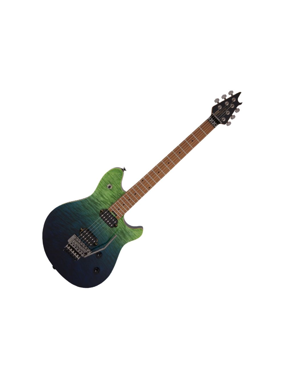 EVH Wolfgang WG Standard QM Tahiti Night w Baked Maple FB