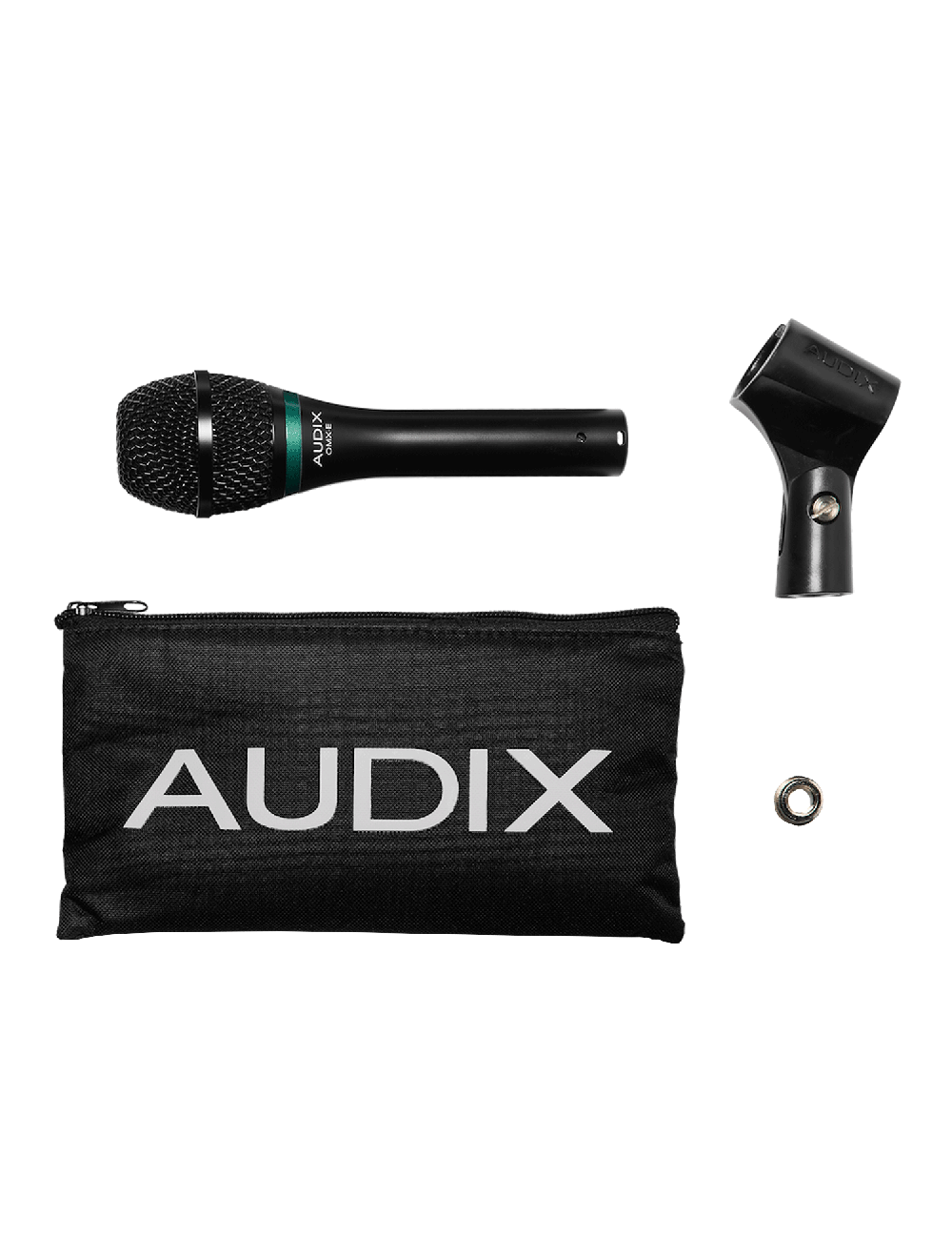 Audix OMX-E Dynamic Vocal Microphone - Black/Green