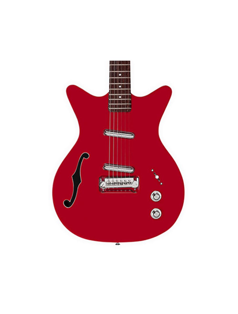 Danelectro Fifty Niner Semi-Hollow Guitar - Red Top